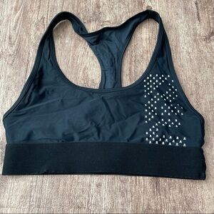 Soul Cycle Black Razorback Sports Bra